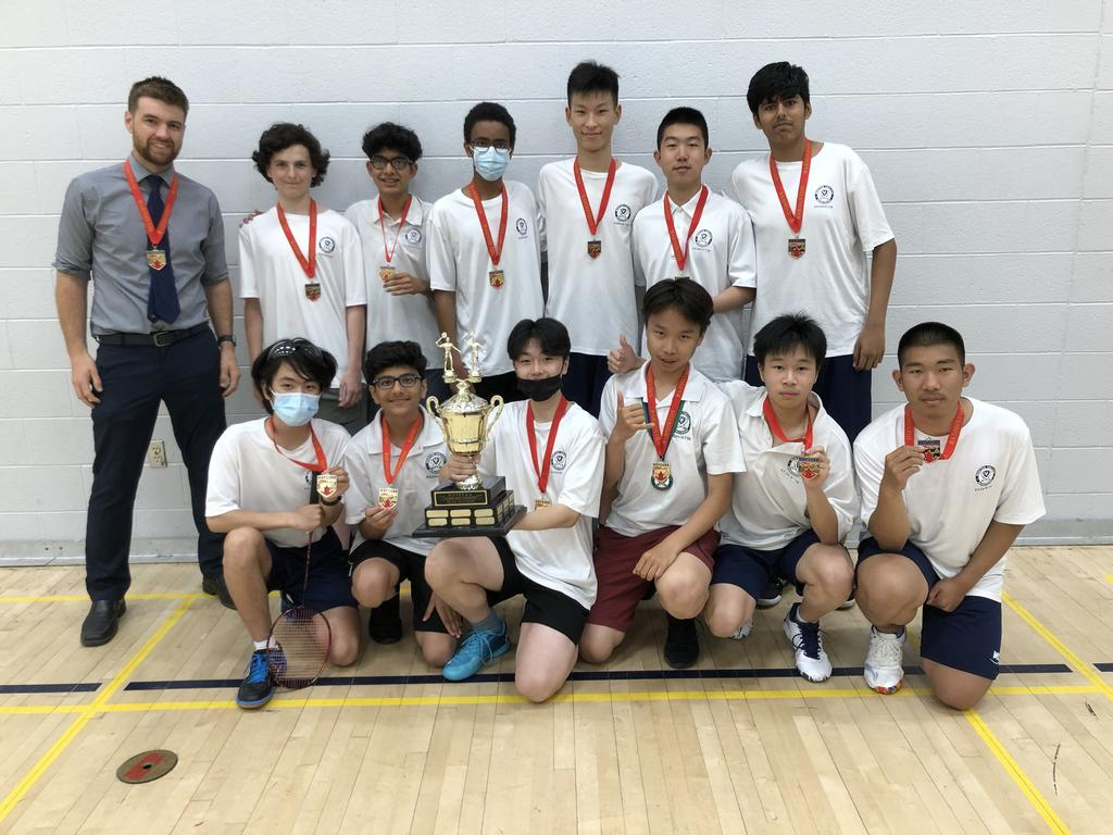 Jr. Badminton Boys' Badminton: ROPSSAA Gold